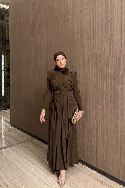 Aslı Elbise Acı Kahve   Acı Kahve