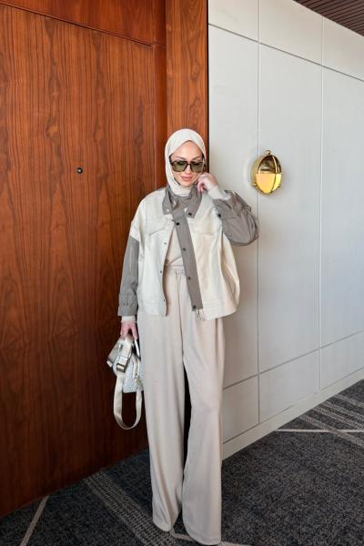 Asya Ceket Vizon Vizon