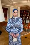 Ayça Elbise Mavi Mavi