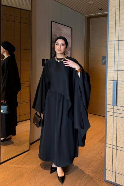 Ayende Elbise Takım Siyah  Siyah