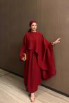 Ayende Elbise Takım Kırmızı  Kırmızı