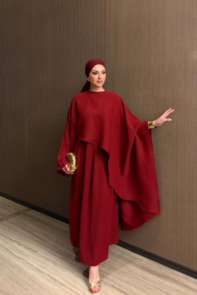 Ayende Elbise Takım Kırmızı  Kırmızı