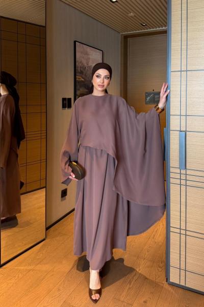 Ayende Elbise Takım Açık Kahverengi  Açık Kahverengi