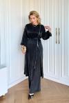 Ayşin Pantolonlu Takım Siyah Siyah