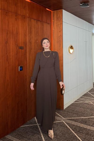 Azize Elbise Acı Kahve Acı Kahve