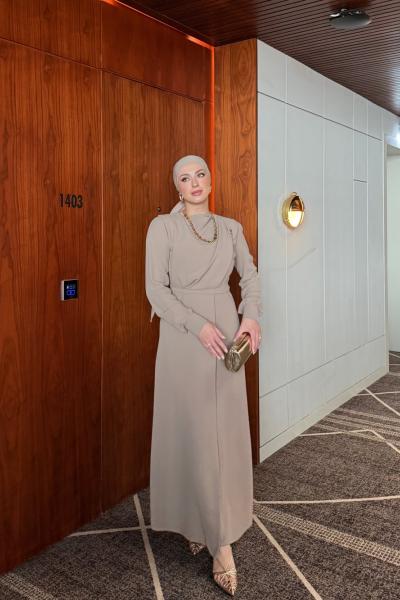 Azize Elbise Vizon Vizon