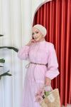 Bade Elbise Pembe Pembe