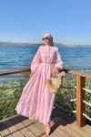 Bade Elbise Pembe Pembe