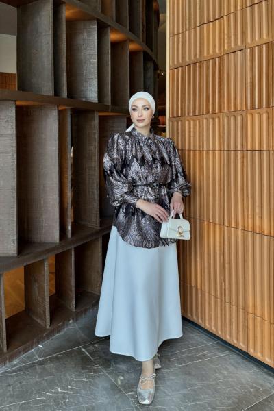 Bedriye Gömlek Siyah  Siyah