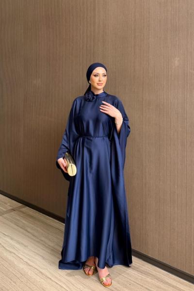 Belur Elbise Lacivert Lacivert