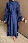 Belur Elbise Lacivert Lacivert