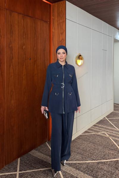 Benan Pantolon Takım Lacivert Lacivert