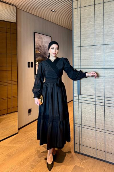 Berfin Etekli Takım Siyah Siyah