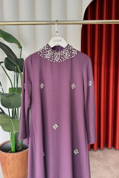 Beyza Elbise Gül Kurusu Gül Kurusu