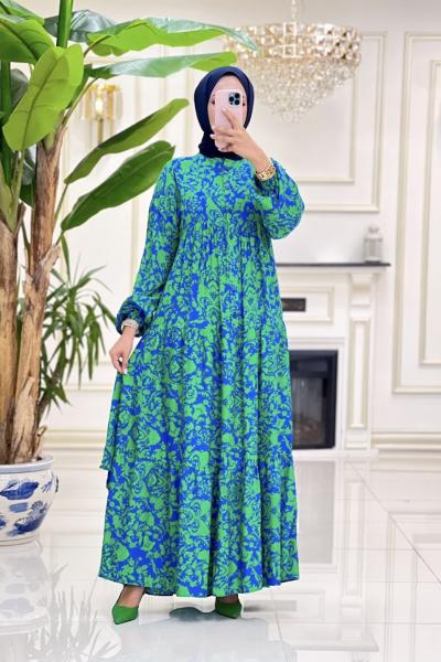 Btk Aktuna Elbise 5986 Benetton Yeşili Bennetton Yeşili