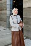 BTK AYLA ETEKLİ TAKIM 7203 TABA Taba
