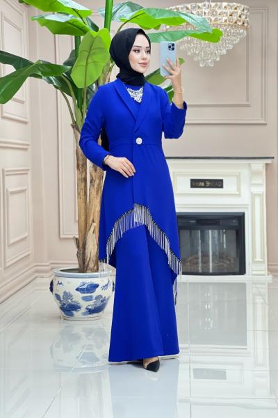 Ezgi Takım Saks Mavisi Saks Mavisi