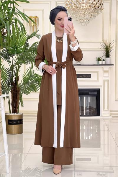 Btk Berfin 3 lü Takım 5500 Kahverengi Kahverengi