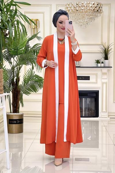 Btk Berfin 3 lü Takım 5500 Turuncu Turuncu