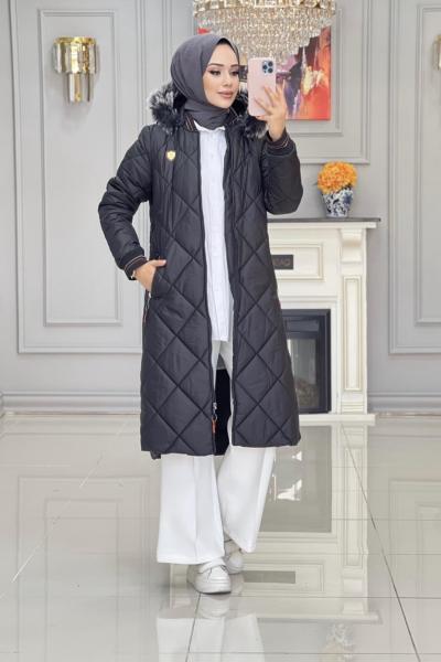 Bade Elbise Siyah Siyah