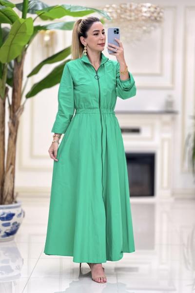 BTK Ebrar Elbise 60278 Benetton yeşili Bennetton Yeşili