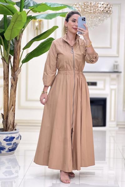 BTK Ebrar Elbise 60278 vizon Vizon