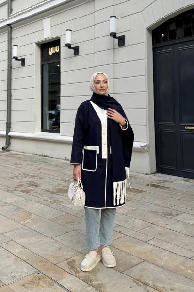 Erva Kap Lacivert Lacivert