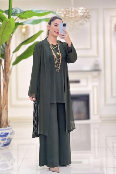 Btk Esra 3 LÜ Takım 5963 Zümrüt Zümrüt