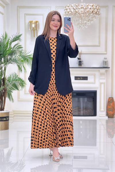 Btk Fulya Elbise Takım  5021 Hardal HARDAL
