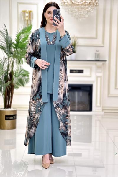 Btk Güldem 3 lü Takım Mint Yeşili 5384