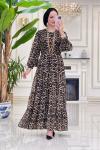 Btk Gülsima Elbise 5910 Leopar Leopar