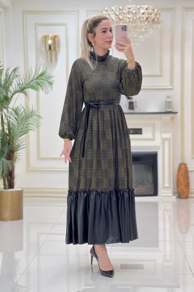 Btk Hayal Elbise 5103 Haki Haki