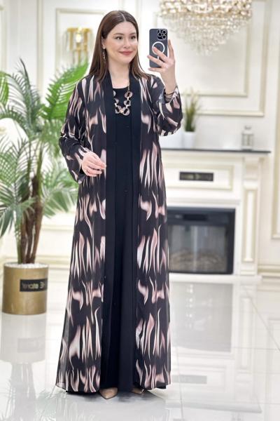 Btk Leyla Elbise Takım 5391 Siyah