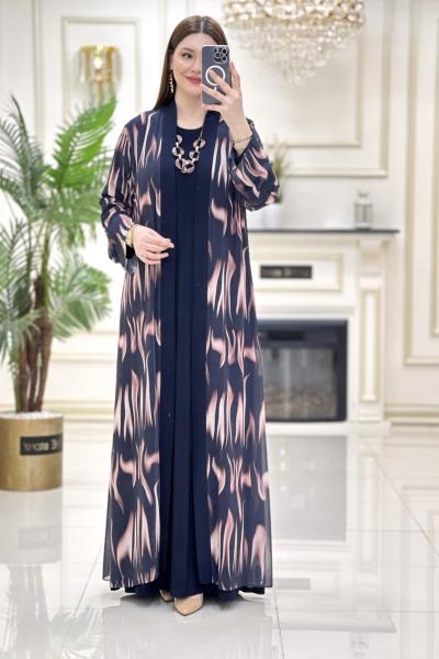 Btk Leyla Elbise Takım 5391 Lacivert