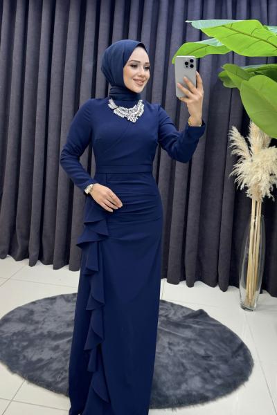 Petek Pantolonlu Takım Lacivert Lacivert