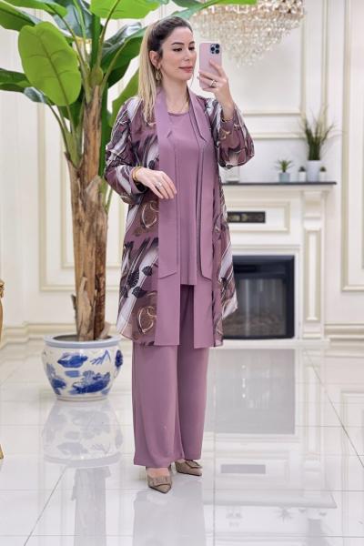 Btk Nigar 3 lü Takım 5663 Gül Kurusu