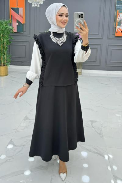 Candan Elbise Siyah Siyah