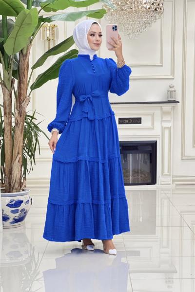 Btk Serdil Elbise 5987 İndigo İndigo