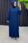 Şeyda Namaz Elbisesi Lacivert Lacivert