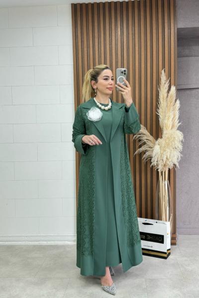 Tane Elbise Takım  Haki Haki