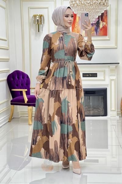 Esin Pantolonlu Takım Yeşil Yeşil