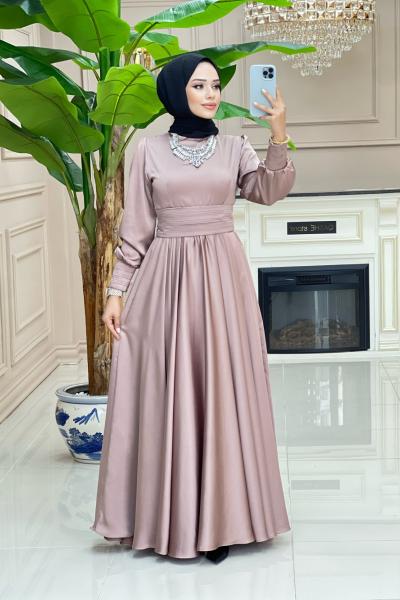 Btk züleyha elbise 6177 soğan Soğan