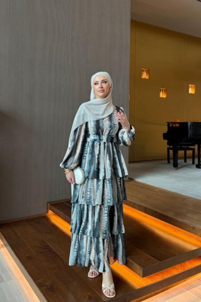 Çağnur Elbise Siyah Siyah