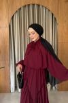 Çakır Etekli Takım Bordo BORDO