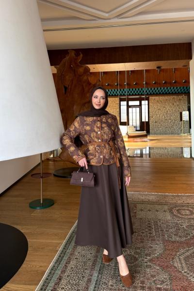 Cennet Ceket Kahverengi Kahverengi