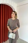 Ceyda Takım Kahverengi Kahverengi