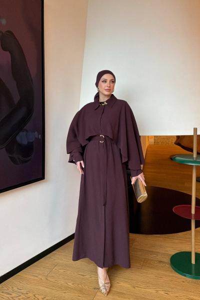 Çınar Elbise Mürdüm Mürdüm