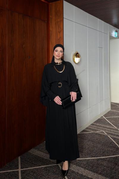 Çınar Elbise Siyah Siyah