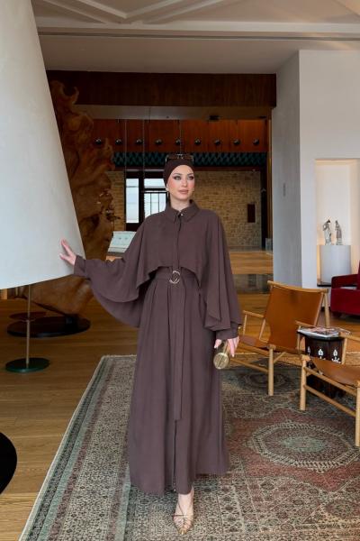 Çınar Elbise Kahve Kahverengi