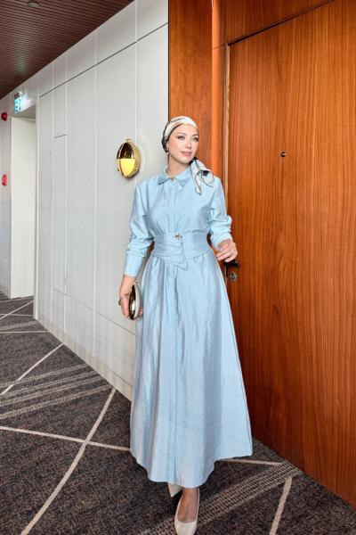 Damla Elbise Bebe Mavisi Bebe Mavisi